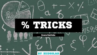 Percentage  tricks for competitive  exam  | IMO | OTET | CTET | Banking | Railway | SSC |