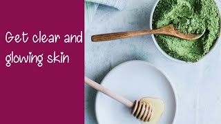 Get clear and glowing skin using green tea face pack | Foodie with Sehar Siraj