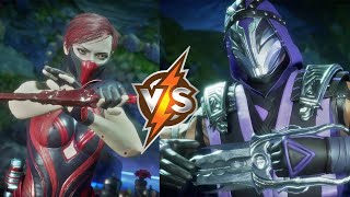 Mortal Kombat 11 | SKARLET vs RAIN (very hard)