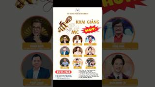 Khai Giảng Khoá Học MC Chuyên Nghiệp Tại TPHCM - ĐC: 213 Cao Đạt, P1, Q5, HCM - ĐT: 0916955085