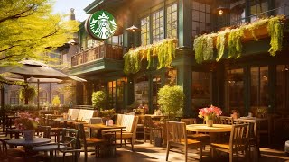 Best Starbucks Coffee Music - Relaxing Coffee Shop Ambience - Soothing Piano Jazz to Study, Work