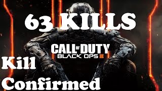 63 KILLS in Kill Confirmed - COD BOIII (Gameplay)