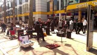 New HTC One 1080p video (auto focus),London street musician 2