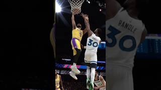 Bronny James Jr Dunk On Randle#nba2k25#shorts