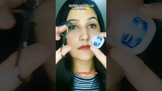 VASELINE😳on eyelashes?!#shorts#makeup#youtubeshorts#shortvideo#viralvideo#amazinghack#vira l