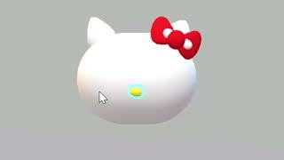 Paint 3D | How to Draw Hello Kitty (Easy)