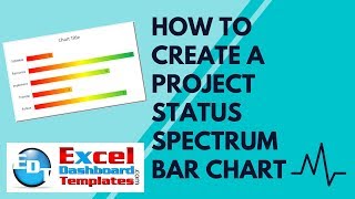 How to Create an Excel Project Status Spectrum Bar Chart