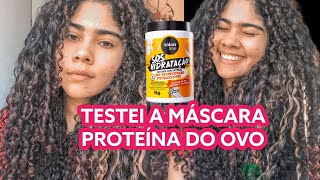 TESTEI UMA HIDRATAÇÃO PRA CABELO CACHEADO E DEU SUPER CERTO