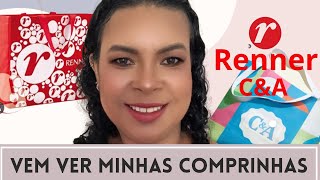 MINHAS COMPRINHAS RENNER E C&A TENDÊNCIA DE INVERNO E VERÃO