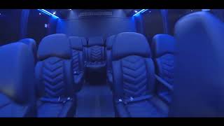 Chauffeured Luxury 24 Passenger Mini Coach Bus Rental Shuttle