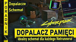 Dopalacz Pamięci | PORADNIK | Przydatny schemat! | Schemat Dopalacza dla Netrunnera | Cyberpunk 2077