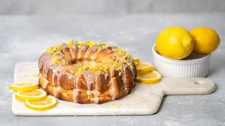 🍋 GESUNDER BLENDER-ZITRONENKUCHEN 🍋 #nosugar #healthydesserts #cb1000