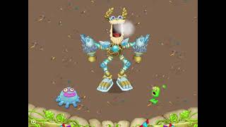 My Singing Monsters | Gold Island - Toe-Jammer, Furcorn, Epic Wubbox (trio)