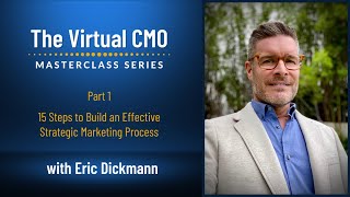 15 Steps to Build an Effective Strategic Marketing Process with Eric Dickmann