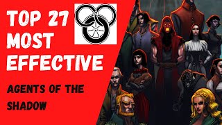 27 Most Effective Agents of the Shadow From The Wheel of Time