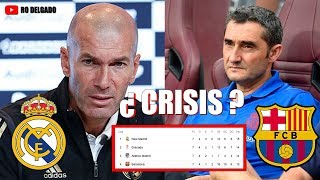 ¿Fuera VALVERDE? ¿Se queda Zidane? - CRISIS del BARCELONA y REAL MADRID