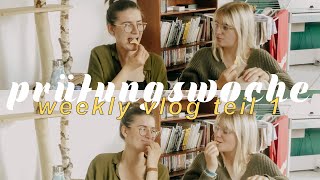 Prüfungswoche im Designstudium | Weekly Vlog Teil 1