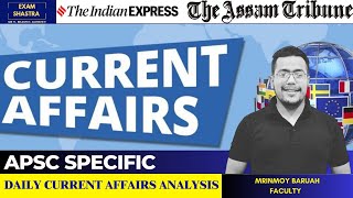 Daily Current Affairs I 20th September I Mrinmoy Sir I APSC I ADRE I EXAM SHASTRA