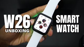 W26 SMARTWATCH - MELHOR RÉPLICA DO APPLEWATCH - FAZ E RECEBE LIGAÇÔES