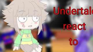 °•° Undertale react to Sans AUS ||Bad Apple || part 1/2 || Gacha club °•°