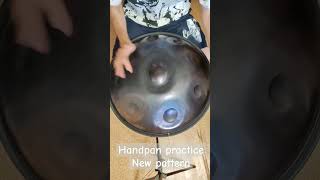 Handpan practice new pattern