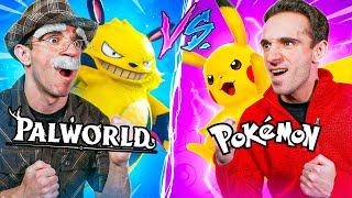 Palworld VS Pokemon In Real Life!