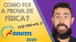 ENEM 2020 - CIÊNCIAS DA NATUREZA - FÍSICA (Comentários gerais + resolução de 3 questões)