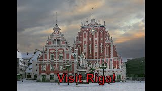 VISIT RIGA! Latvia's Beautiful Architecture Streets and Parks. Art Nouveau. Skaistā Rīga. Рига. №79