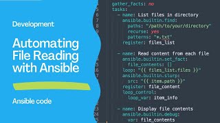 Automating File Reading with Ansible