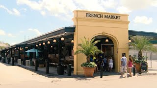 Historic French Market District - A Note of History