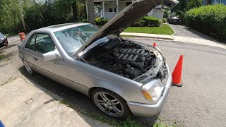 1993 Mercedes 600SEC. Project from California. First look