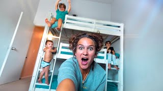 Boys Bedroom Makeover SURPRISE | Triple Bunk Beds