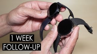 Samsung Galaxy Watch Active 2 IQ Shield Screen Protector 1 Week Follow Up Update [4K]