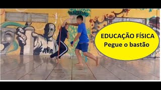 Brincadeiras e jogos - pegue o bastão