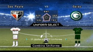 CAMPEONATO BRASILEIRO SÉRIE A - RODADA #30 SÃO PAULO X GOIÁS - BOMBA PATCH 2024 GAMEPLAY PS2.