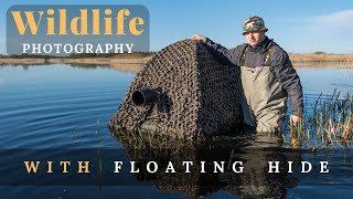 WILDLIFE PHOTOGRAPHY with FLOATING HIDE | LOODUSFOTOGRAAFIA UJUVVARJEGA