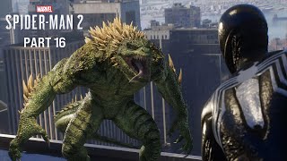 Marvel Spider Man 2 Walkthrough Part 16 -Lizard Boss Fight