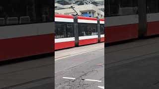 TTC Bombardier Flexity streetcar #4482 on 505 Dundas, near St. Patrick stn