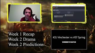 DMWC4 Week 2 Predictions   Kamrat vs Wraith