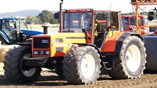 SAME Laser 150 Tractor Pulling a 2023 JCB Fastrac 4220 Tractor in Edendale