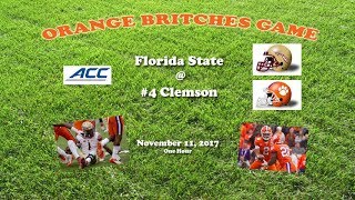 2017 Florida State @ Clemson One Hour