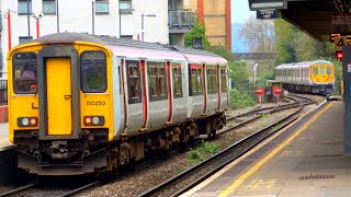 Trains at Cardiff Queen Street - 17/04/23