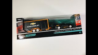 Lets Crack Open A 1/64 Maisto Design Tow & Go 2016 Camaro SS And Trailer!