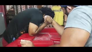 armwrestling india wazeer ali  armwrestling