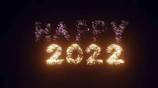 Happy 2022! Fireworks 3D Animation 🎆