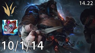 Udyr Jungle vs Hecarim - EUW diamond | Patch 14.22