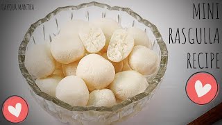 Mini Rasgulla Recipe | Soft and Yummy Rasgulla | Easy Recipe for Beginners