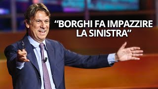 NICOLA PORRO: LE PAROLE DI BORGHI FANNO SCALPORE, SINISTRA IMPAZZITA E SALVINI PRECCUPATO