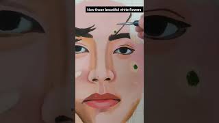 painting me myself and v poster veautiful days #subscribe #youtube #bts