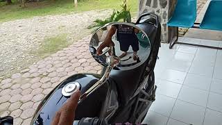 Review Sepeda Motor Yamaha Vixion Old Tahun 2009 Modif Sederhana Keliatan Garang session Two